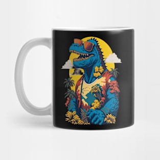 Retro Godzilla Mug